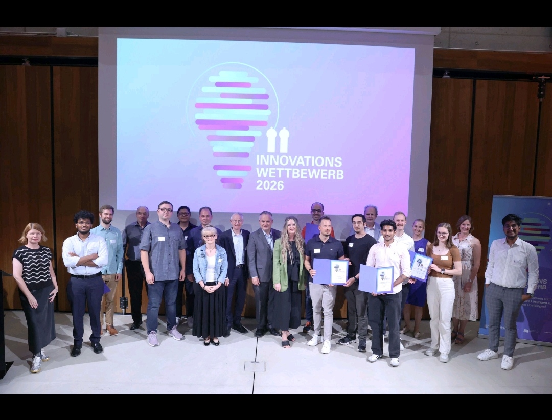 iMTED team at the Innovationswettbewerb München 2026